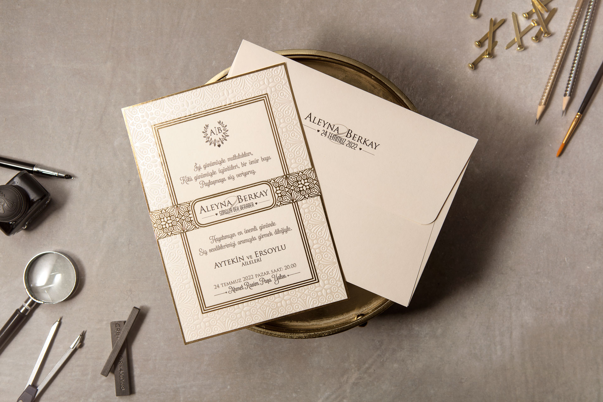 Wedding Davetiye     8380 - 2