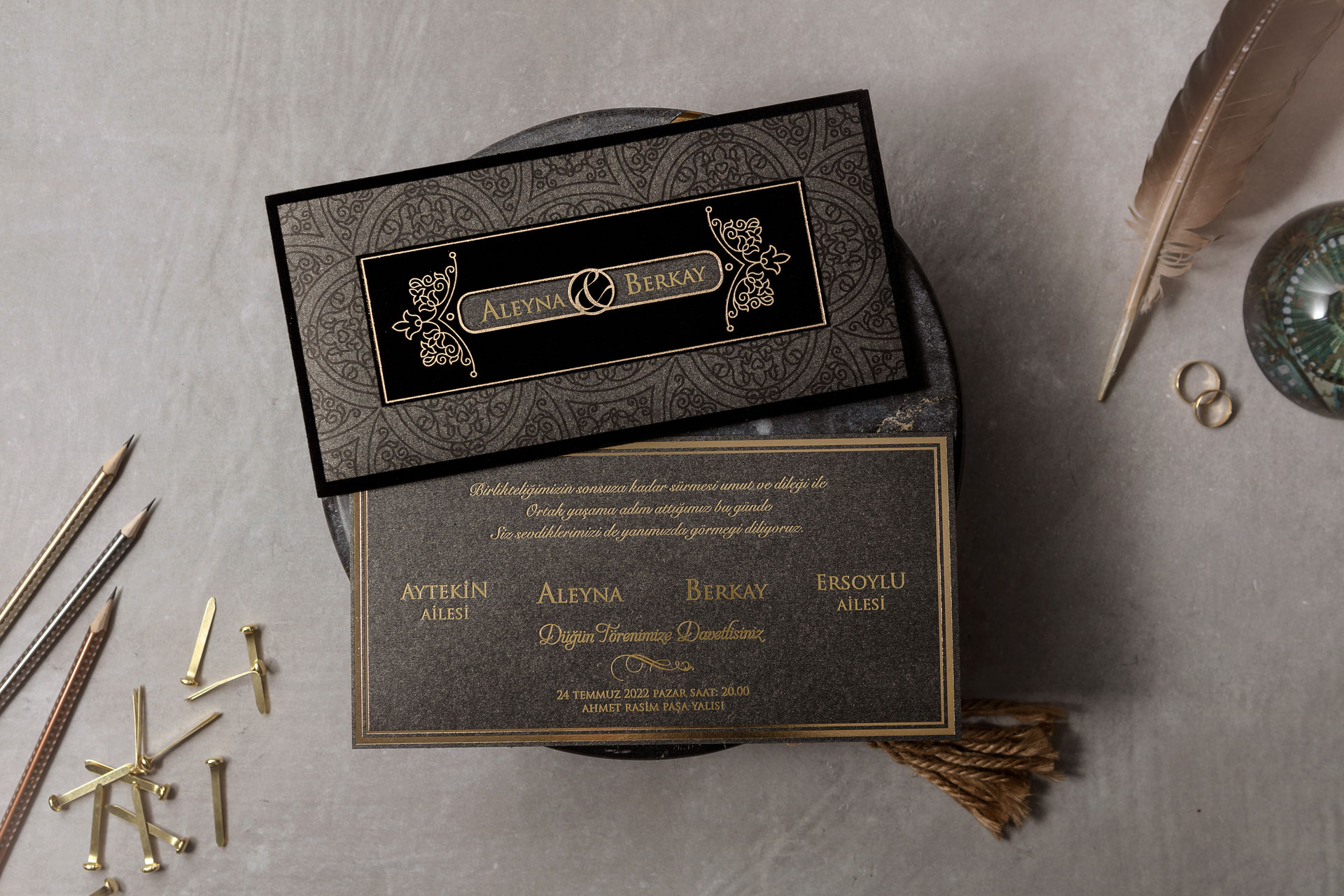 Wedding Davetiye     8404 - 3